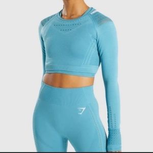 GYMSHARK Flawless Knit Long Sleeve